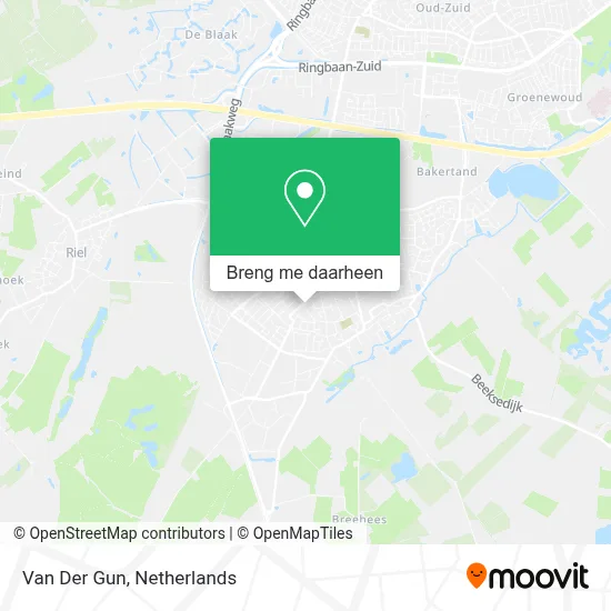 Van Der Gun kaart