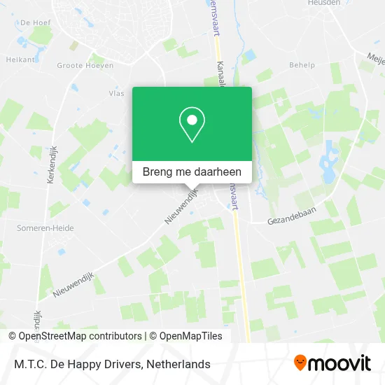 M.T.C. De Happy Drivers kaart