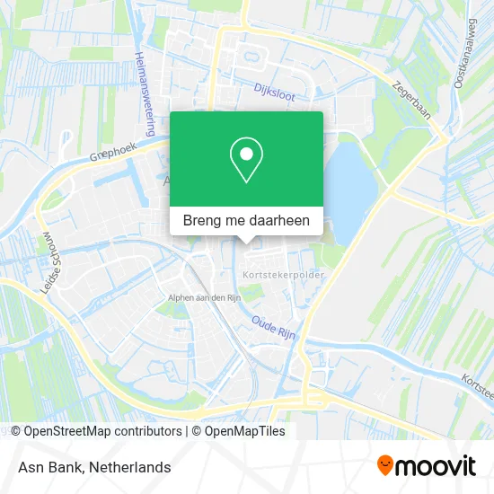 Asn Bank kaart