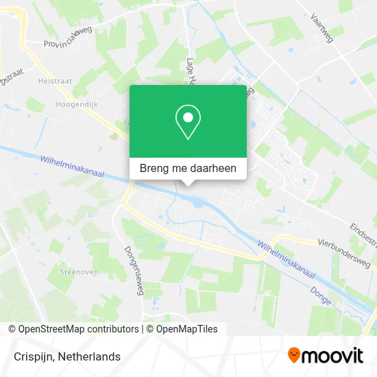 Crispijn kaart