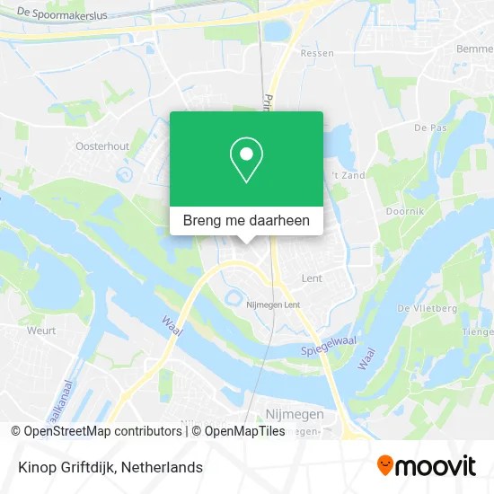 Kinop Griftdijk kaart