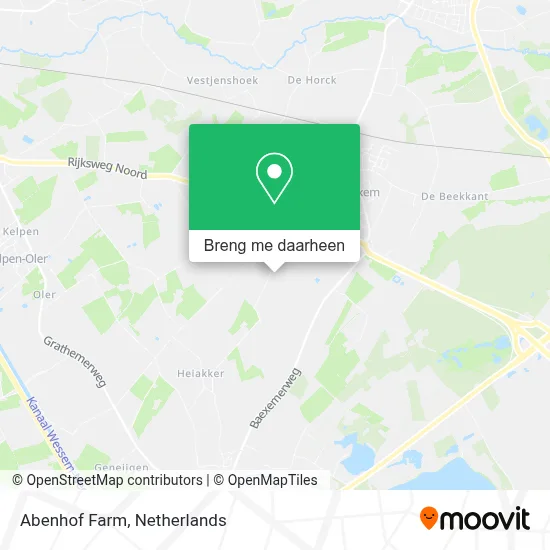 Abenhof Farm kaart