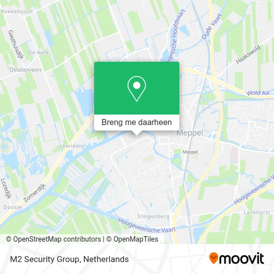 M2 Security Group kaart