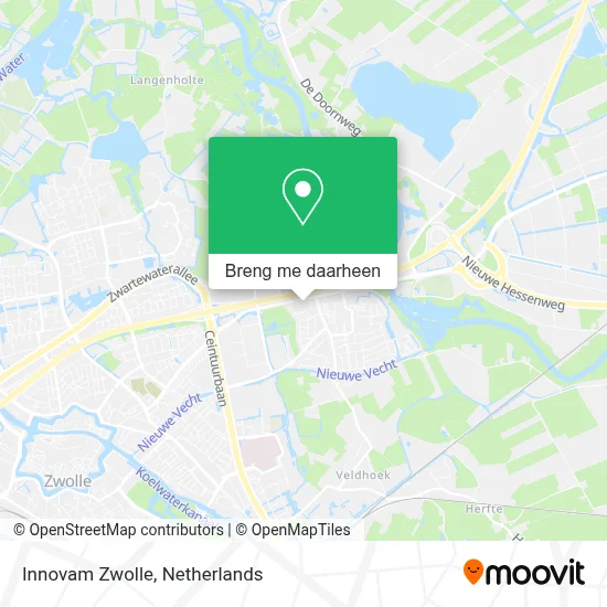 Innovam Zwolle kaart