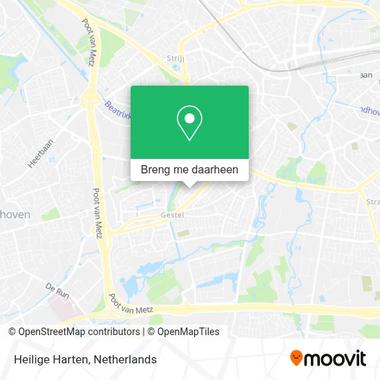 Heilige Harten kaart