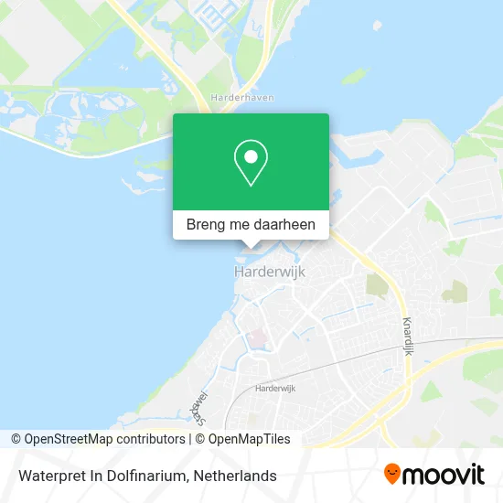Waterpret In Dolfinarium kaart