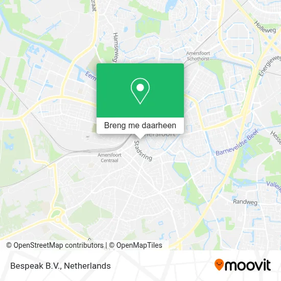 Bespeak B.V. kaart
