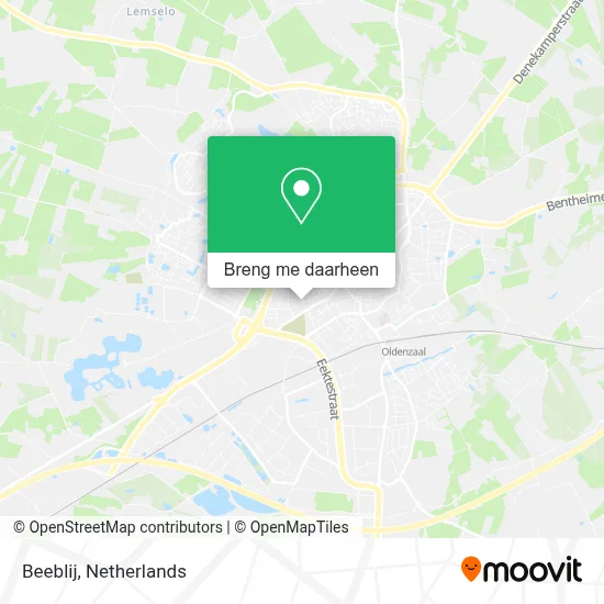 Beeblij kaart