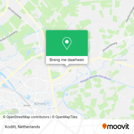 Koditt kaart