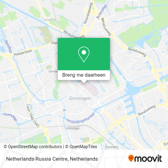 Netherlands-Russia Centre kaart