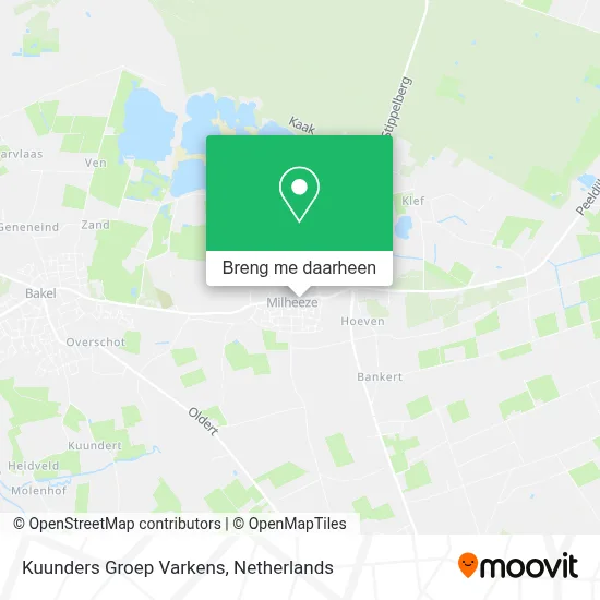 Kuunders Groep Varkens kaart