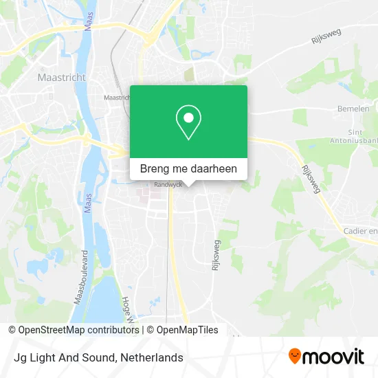 Jg Light And Sound kaart
