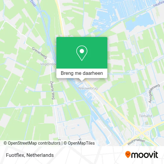 Fuotflex kaart