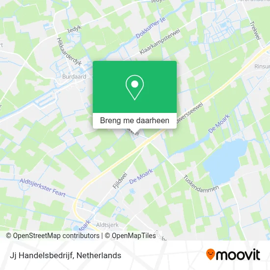 Jj Handelsbedrijf kaart