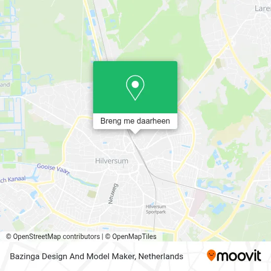 Bazinga Design And Model Maker kaart