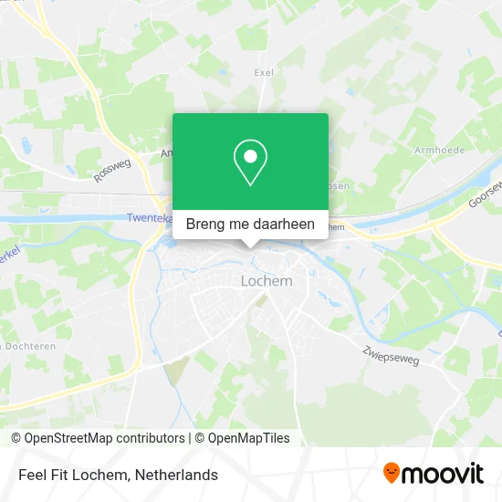 Feel Fit Lochem kaart
