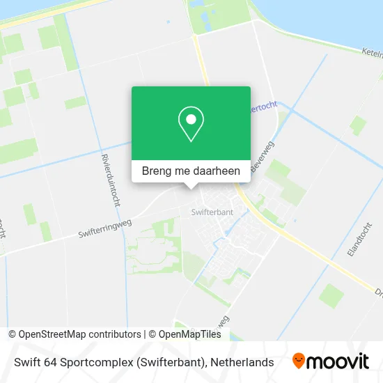 Swift 64 Sportcomplex (Swifterbant) kaart