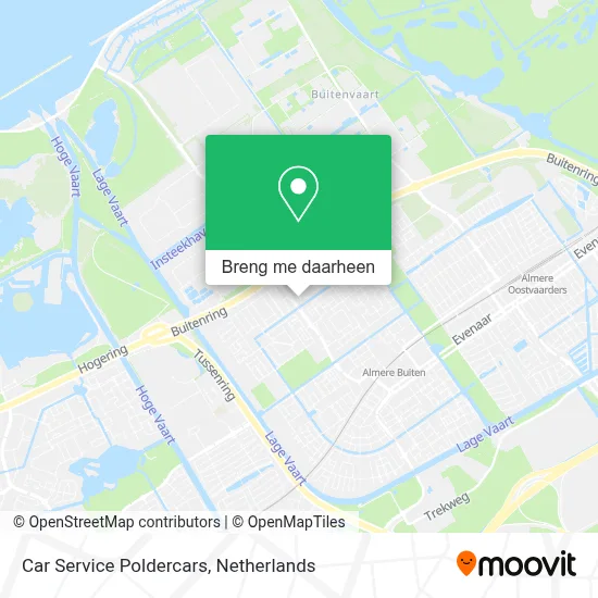 Car Service Poldercars kaart