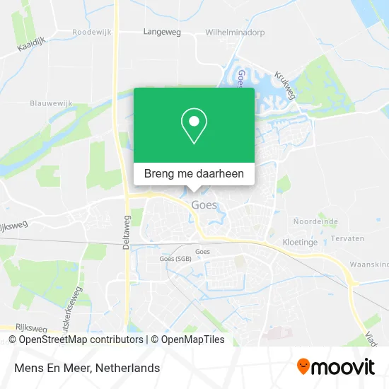 Mens En Meer kaart