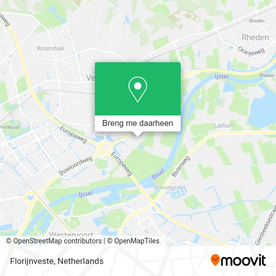 Florijnveste kaart