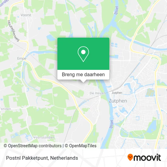 Postnl Pakketpunt kaart
