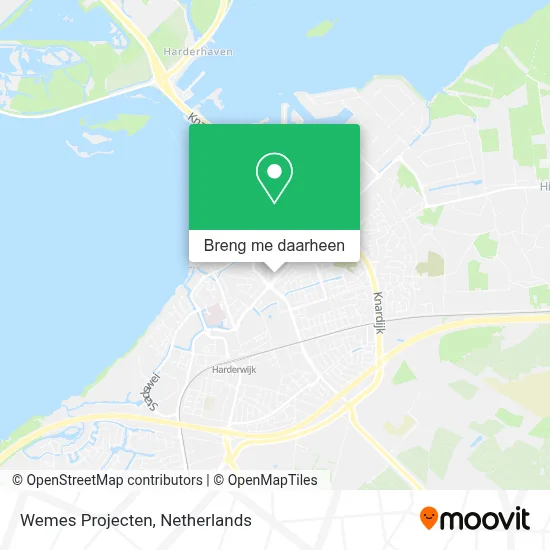 Wemes Projecten kaart