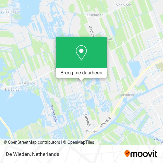 De Wieden kaart
