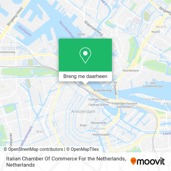Italian Chamber Of Commerce For the Netherlands kaart