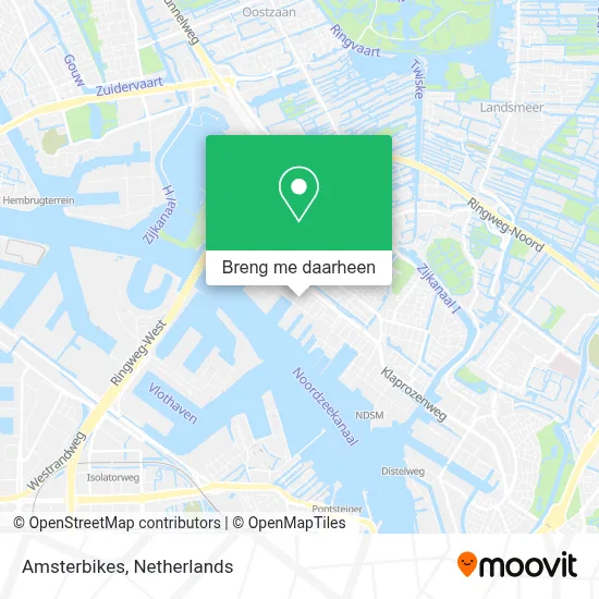 Amsterbikes kaart