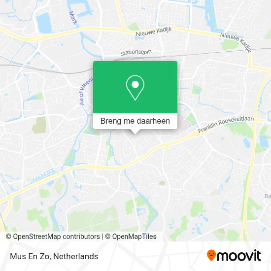 Mus En Zo kaart