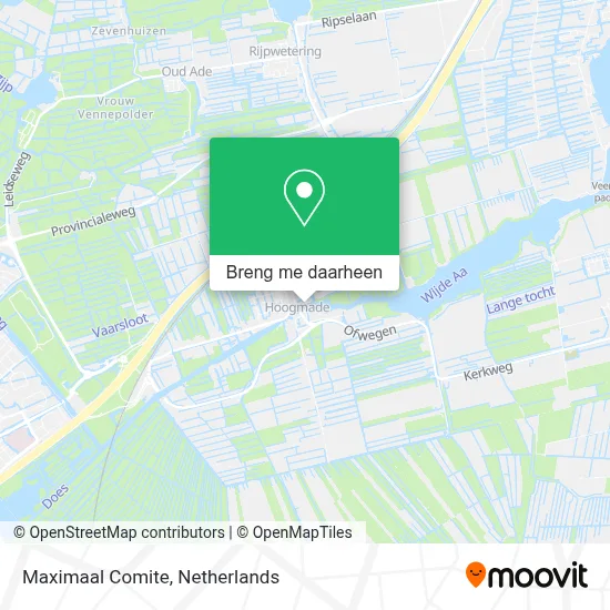 Maximaal Comite kaart