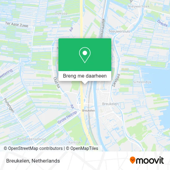 Breukelen kaart