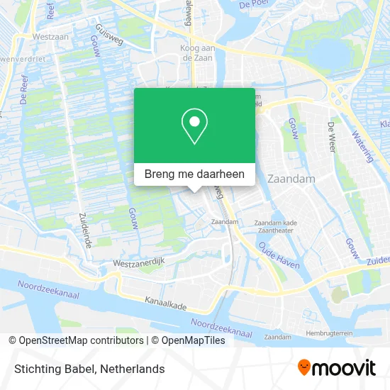 Stichting Babel kaart