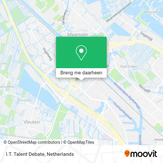 I.T. Talent Debate kaart