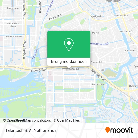 Talentech B.V. kaart