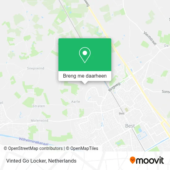 Vinted Go Locker kaart