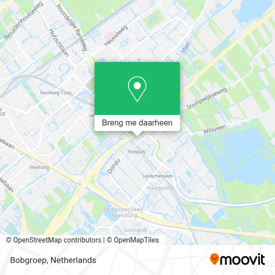 Bobgroep kaart