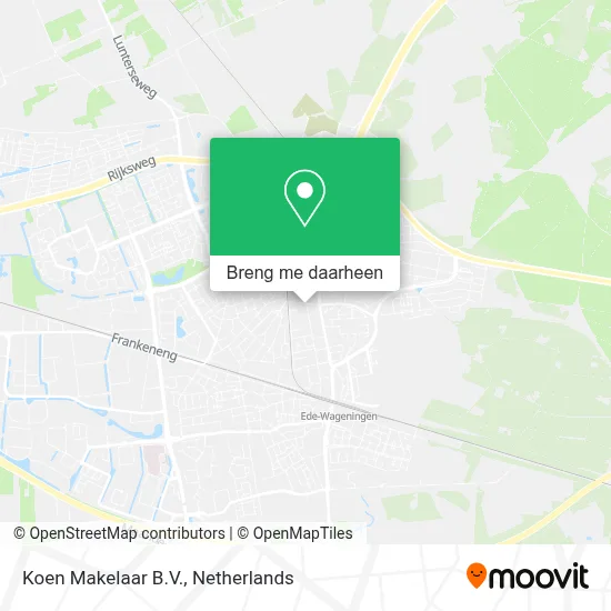 Koen Makelaar B.V. kaart