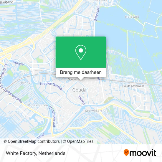 White Factory kaart