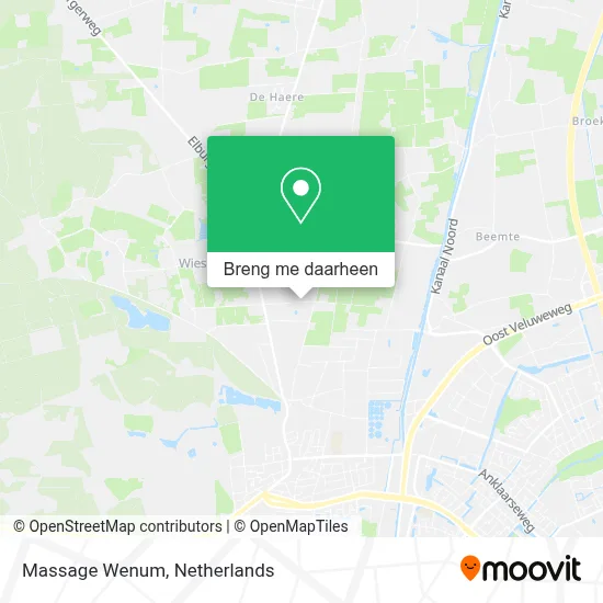 Massage Wenum kaart