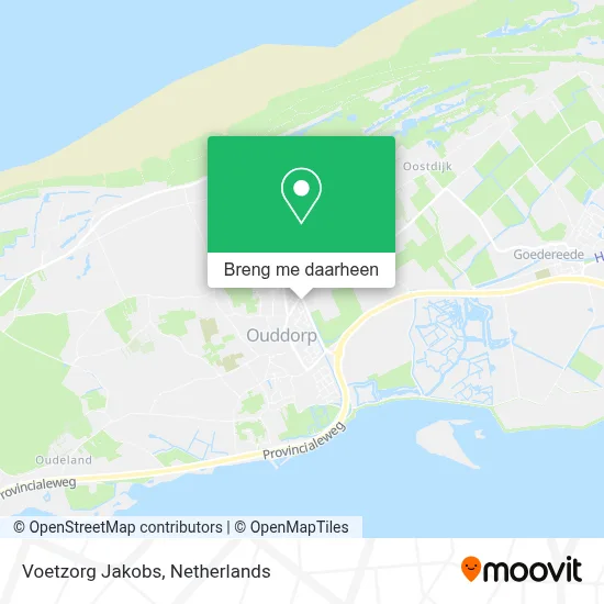 Voetzorg Jakobs kaart