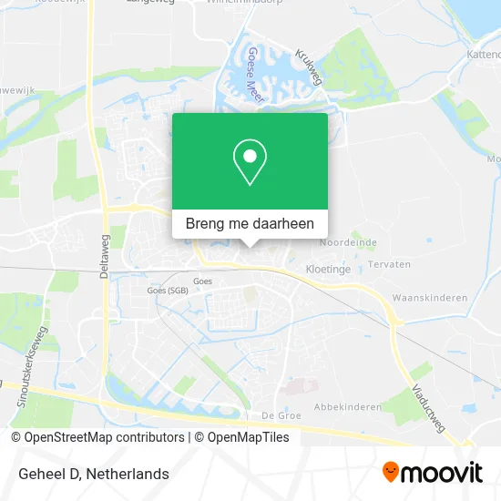Geheel D kaart