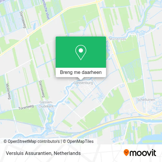 Versluis Assurantien kaart