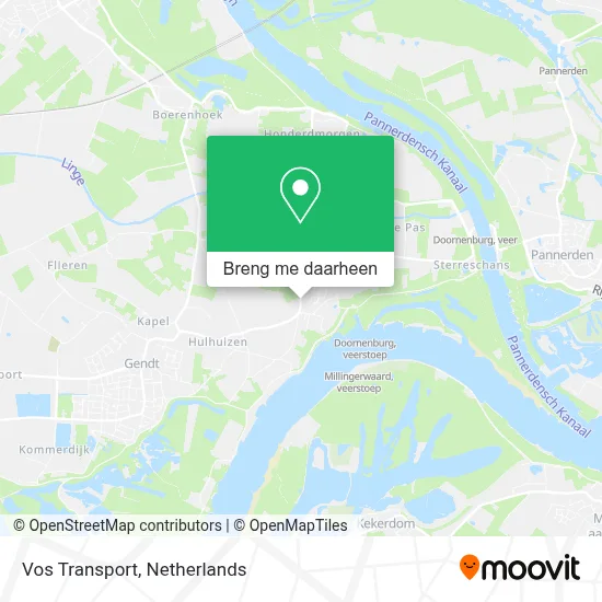 Vos Transport kaart