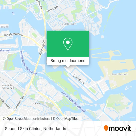 Second Skin Clinics kaart