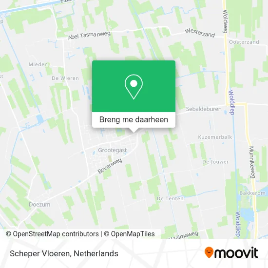 Scheper Vloeren kaart