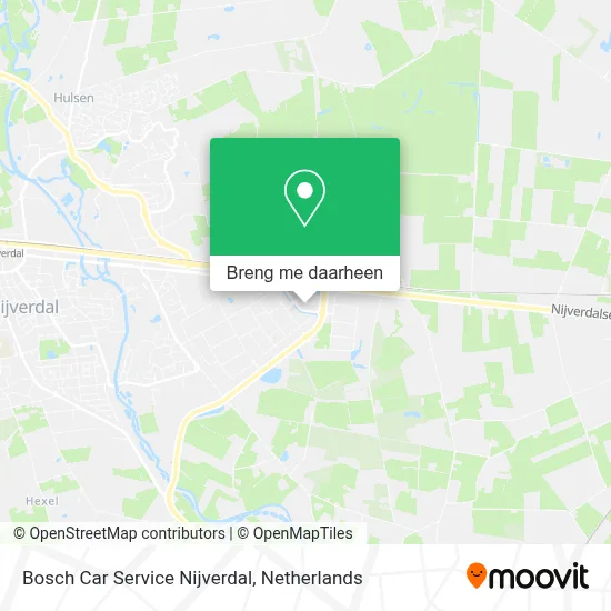 Bosch Car Service Nijverdal kaart