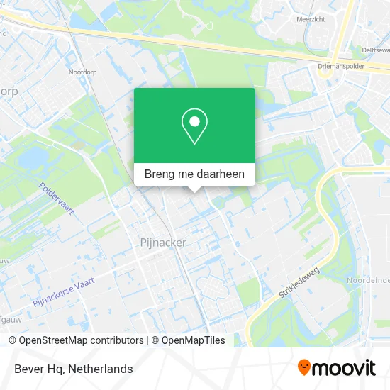 Bever Hq kaart