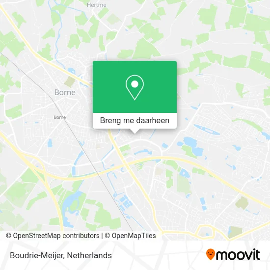 Boudrie-Meijer kaart