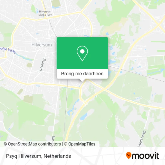 Psyq Hilversum kaart